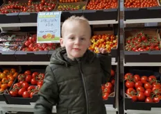 Luke Kleijn is gek op tomaten en verwelkomt iedereen bij Horticoop