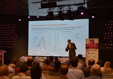 Alexander Wilm (Osram Opto Semiconductors) hield een duopresentatie met zijn collega Sebastian.