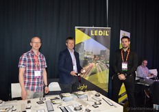 Kimmo Harjunpaa, Simon Aldred en Henri Uutela (LEDiL).