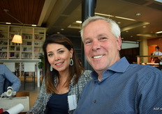 Altijd aanwezig bij de businessclub: Lizbeth van den Boogaart (Fresh Park Venlo) en Riny van der Staak