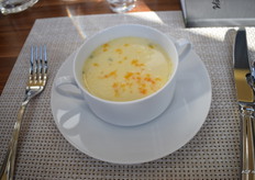 Asperges in de hoofdrol tijdens het diner