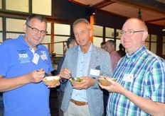 Peter de Jong, Kees Tetteroo en Jan Wenseveen
