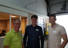 Arend van Silfhout (Monsanto), Andreas Hofland (Hortikey) en Tom Koot (Nunhems).