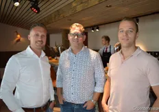 Wouter de Jong (Ludvig Svensson), Pascal den Heijer (Holland Scherming) en Mark Hoogendoorn (Holland Scherming)