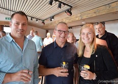 Rob Bekkering (Van der Valk Systemen), Kees van der Kaay en Renée Groenewegen (Doek&Draad)