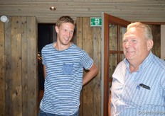 Blauw bloed .... Frans en Aad de Koning van Kwekerij de Koningshof.