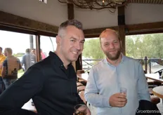 Ludvig Svensson-collega's onder elkaar: Mark van Dijk en Ton Habraken
