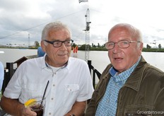 Albert Vollebregt (Anima Trading) en Thijs van den Berg (Berg Roses)