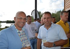 Dennis van Leijde (Kubo) en Kees Scheppers (WUR Bleiswijk)