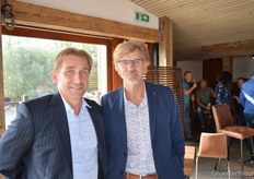 Ton Versteeg (Brom Group) en Ron van de Burg (Nobutec)