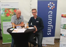 Jos Kleuskens en Jan Hardeman van Eurofins Agro, zij zitten in de grondmetingen, dus ook voor metingen van gezonde bodem.