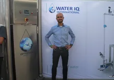 Jeroen Krosse van Water IQ voor alle voordelen van water behandeling in de aardbeien.
