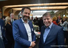 Jacob Limbeek van OCAP en voorzitter van LTO Nederland Sjaak van der Tak