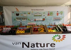 Van Nature bracht een stand vol met groente mee bij Kom in de Kas in Nootdorp-Noukoop