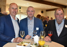 Bart Verhelle (Ingro), Filip Verlae (REO Veiling) en Johan Vanneste (Ingro)
