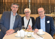 Raf De Blaiser (KDT), Ann De Craene (VBT) en Rik Decadt (REO Veiling)