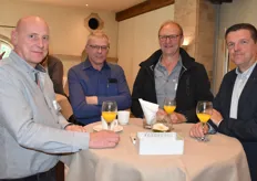 Robin Van Apers, Francis Puttemans, Paul Cornelis en Marc Smetz van BelOrta