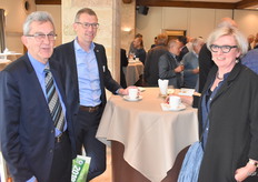 Patrick Buggenhout (REO Veiling), Joris Relaes (ILVO) en Lea Elst (Dep. Landbouw en Visserij)