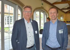 Luc Bruneel van Coöperatie Hoogstraten en Kilian De Geyter inkoper AGF bij Aldi
