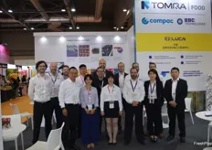 Het team van Tomra, Compac en BBC Technologies.