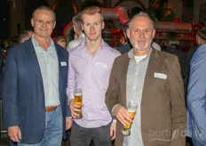 Chip Stockell, Joep van Gellecum and Hans van Gellecum of Heritage Farms