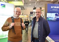 Tom de Smet and Jan Schatteman of SLH were visiting the show.