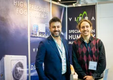 Stefano Liperace and Danilo Delvecchio with Vifra Systems.