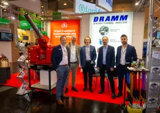 Team Dramm: Kurt Becker, Matthias Stahl (Pulsfog), and Noah Becker, Louis Damm, visited by Stefano Liperace with Vifra. They met up with many suppliers during the event.
