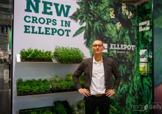 The Ellepot team introduced: an app to make production planning available and accessible online. "Smarter planning less working", says CEO Lars Pedersen, who also showed the new plants that can be grown in the Ellepots: more herbs, lettuces and different flower crops