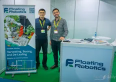 Floating Robotics zit in de pre-seedronde en haalt kapitaal op om hun proeven verder op te schalen en hun robot verder te ontwikkelen. Nieuws komt eraan! Op de foto Salman Faraji en Andres Rodriguez.