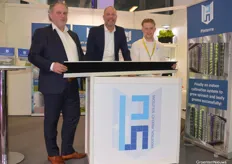 André van der Stoel, Gert-Jan Mulder en Max Robbemont van Industrial Product Solutions
