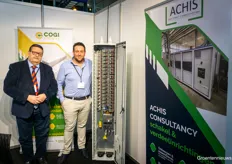 Paul Gieben van Achis Consultancy en Corn Gieben van CoGi Elektro