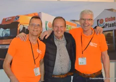 Johan Grootscholten, Johan de Hoog en Henk van Dam van GlobePlant