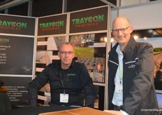 Antoon Vissers van Traycon Projecten had bezoek van Frits van Dijkman van ZLTO.