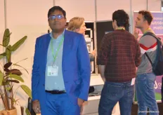 Anand Sekar van CE-Line. Het bedrijf is druk bezig op te schalen met de on-site nutriëntenmeting.