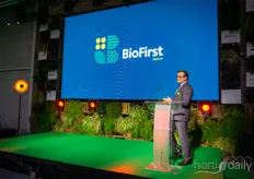 Hij maakte de nieuwe groepsnaam BioFirst bekend