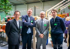 Sebastian Gothier, Wim Vermeir, AG Insurance, met Erik Vanderhaegen en Pascal Carland, Ethias