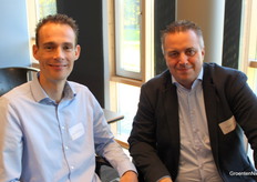 Laurens Vis (Alfa Accountants en Adviseurs) en Robin Berendse (Yeald)