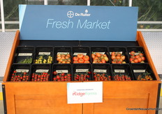 De rassen in de kas bij Ridge Farms, met Ferreira als hoofdras.