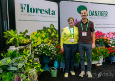 Joy Keeler en Jonah Brown, Danziger, bij de Floresta lijn