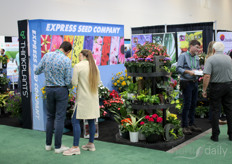 Express Seed en Think Plants deelden een stand vol planten.