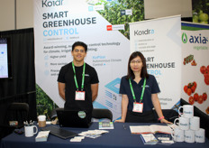 Francisco Cambero en An Nguyen gaven veel demo’s namens Koidra.