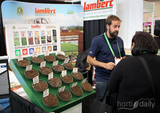 Frédéric Gagnon van Lambert Peat Moss kan ongetwijfeld een berichtje van deze beursbezoeker verwachten.