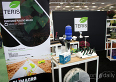 Irrigatietechnieken en plastic mulch uit Canada bij Teris.