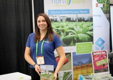 Jacqueline Winlaw van Smart Energy Canada kwam kijken of de beurs ook iets voor hun bedrijf is. Tot volgend jaar?