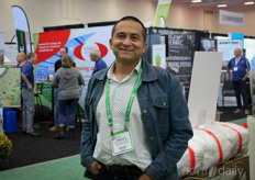 Ernesto Bastides Obando namens Eurofins Horti op verkenning in Canada. Ernesto is nieuw bij Eurofins Horti.