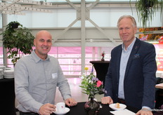 Fred van den Berg (Achmea) en Gustaaf Savenije