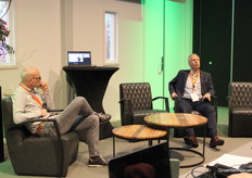 Martin Steentjes in gesprek met Guustaaf Savenije