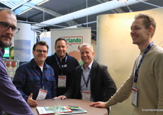 Thijs van Dijk, Henrik Lind, Ronnie Kersten, Teunis Sikma en Ruud Venner van Fresh Forward