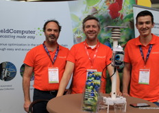 Theo Slaats, Bas ter Brug en Job Slokkermans van Yield Computer. Forcasting made easy